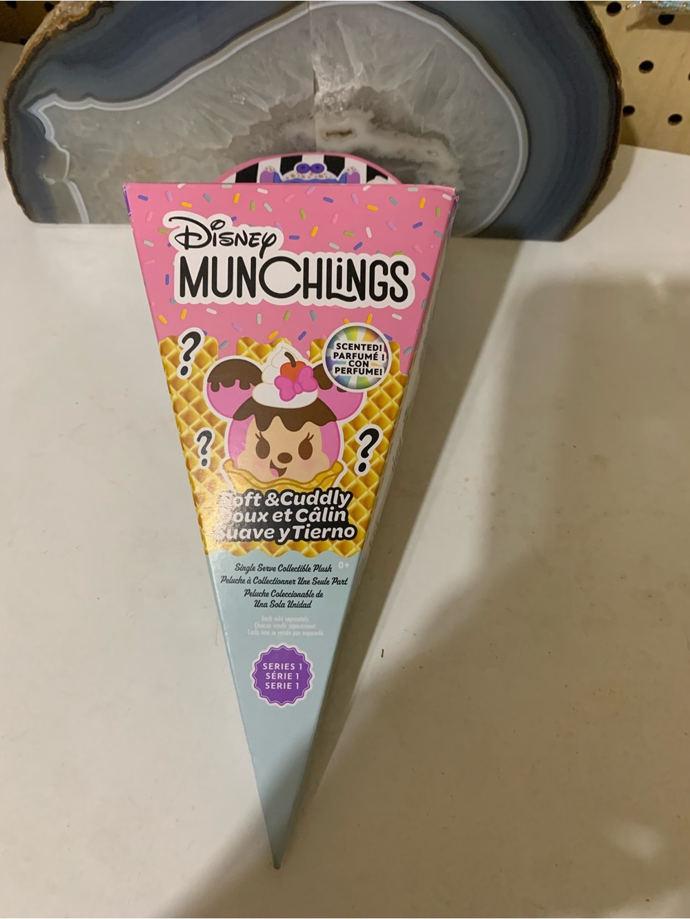 Disney Munchlings Pink & Yellow Soft Cuddly Scented Surprise